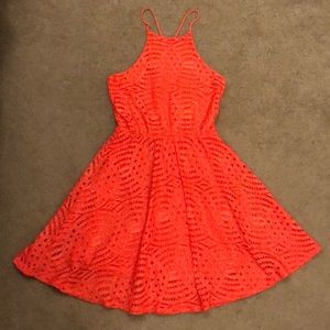 Salmon Colored Dress
